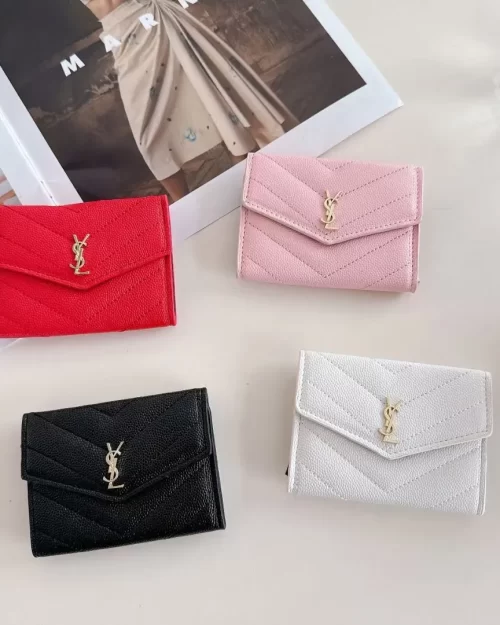 Luxury ysl card holder women (8)