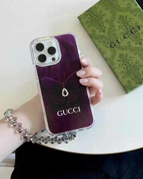 the best Luxury Gucci Butterfly iPhone Case (1)