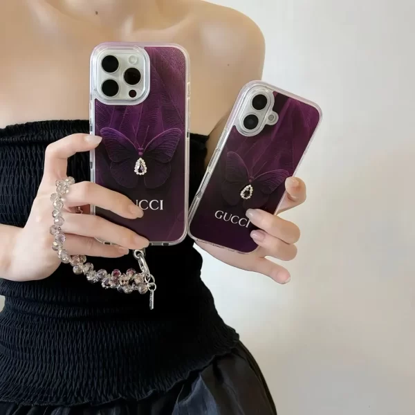 Luxury Gucci Butterfly iPhone Case (5)