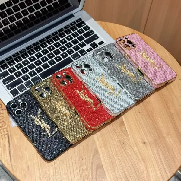 Discover The Best YSL Glitter iPhone Cases