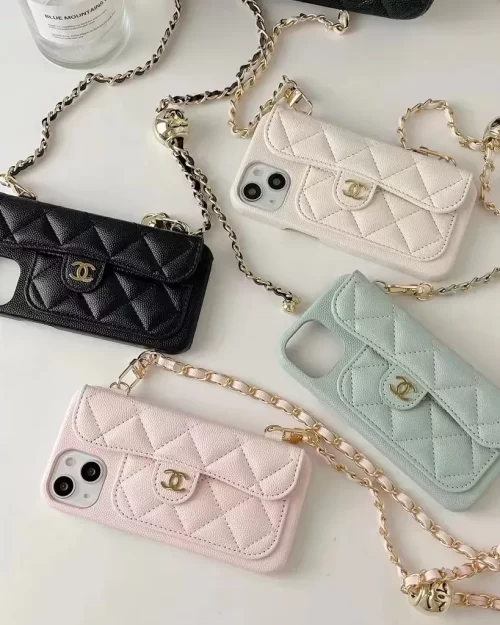 chanel crossbody phone case