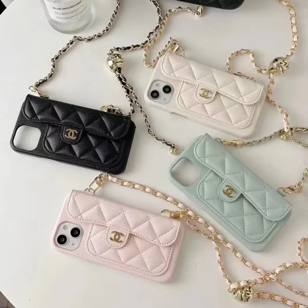 chanel crossbody phone case
